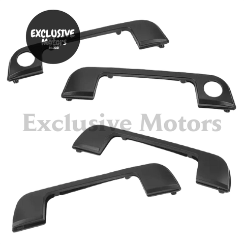 BMW E36, E34, E32 4-Piece Black Door Handle Kit Covers