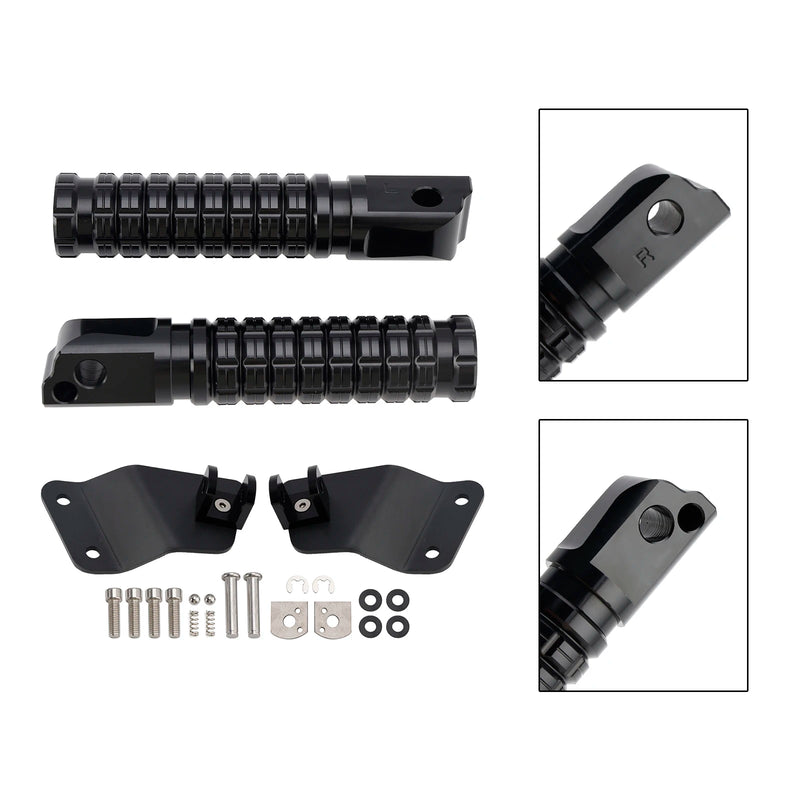 Powersports Pro Rear Footrests Foot Peg Honda CT125 Hunter Cub Trail 125 21-24 JA55/JA65