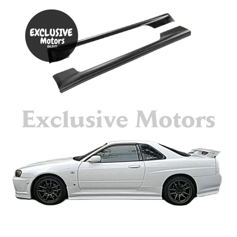 Nissan Skyline R34 GTT - Fiberglass Side Skirts