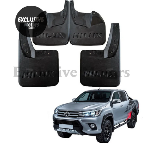 Toyota Hilux 4WD Mud Flaps/Mud Guards (2015-2021)