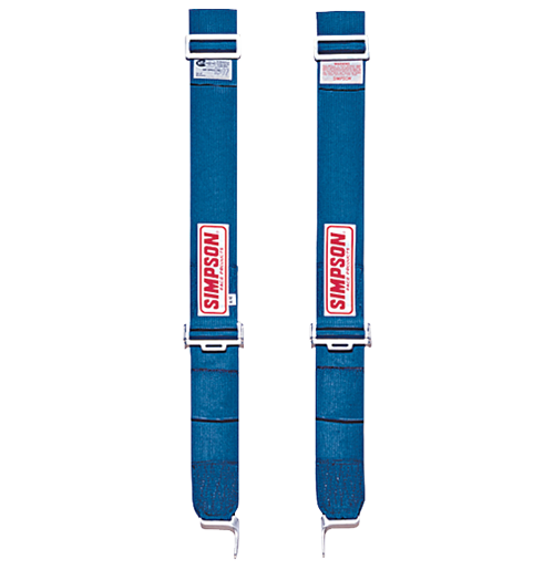 Simpson Racing 30010R Shoulder Harnesses - Latch & Link