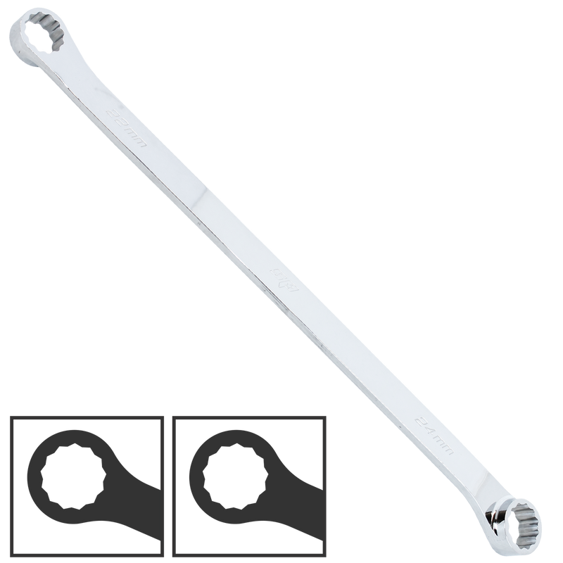 SP Tools SP15308-XPX Double Box Ring Spanner - Extra Long