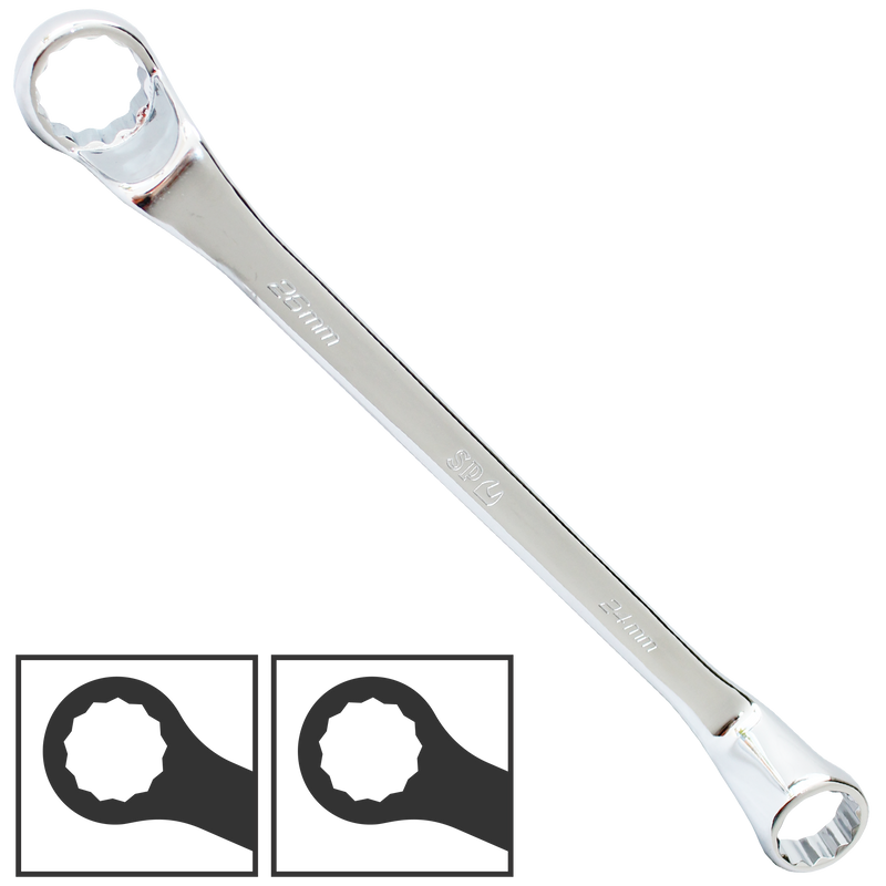 SP Tools Spanner Double Ring Metric 24mm x 26mm SP15424