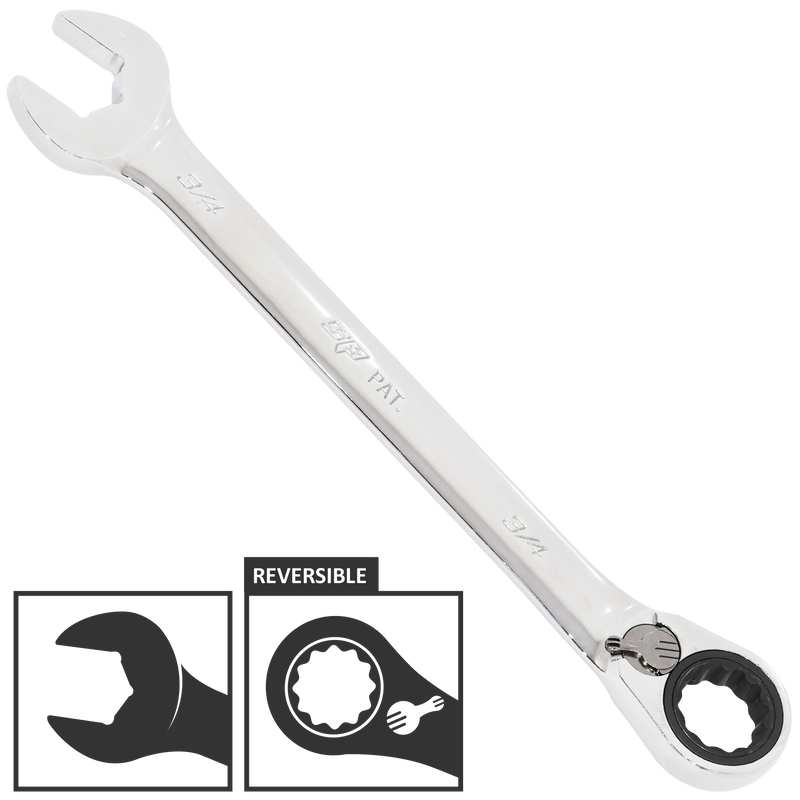 SP Tools Spanner ROE Geardrive Reversible SAE 1-1/4"