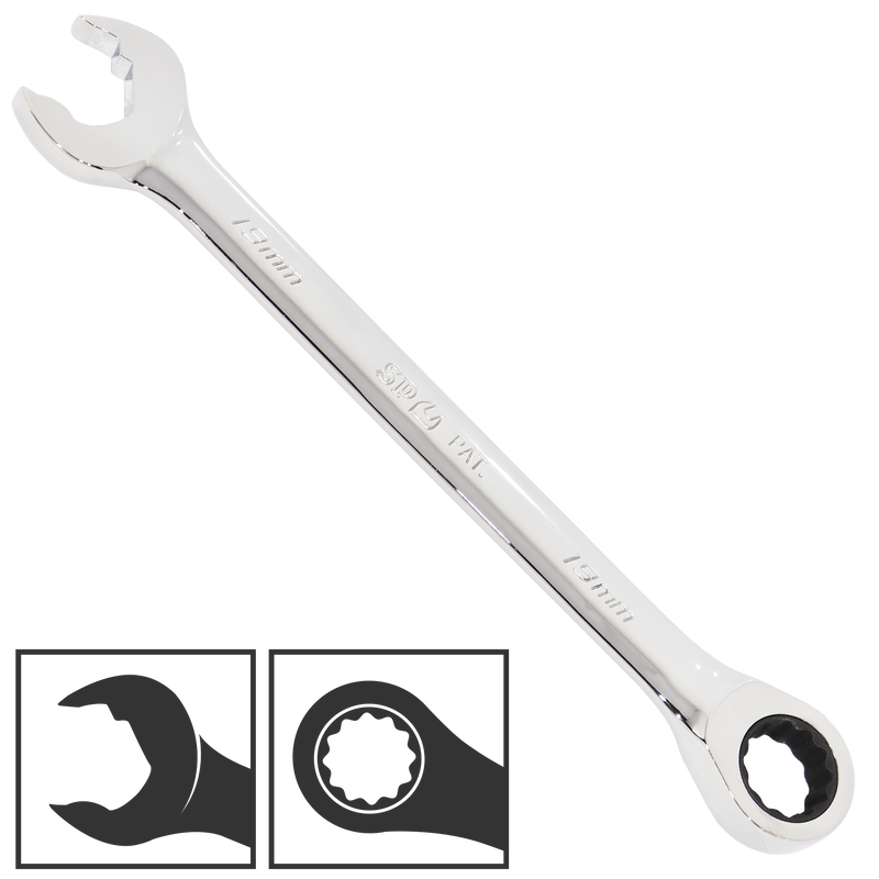 SP Tools Spanner ROE SPeeddrive Geardrive Metric 19mm