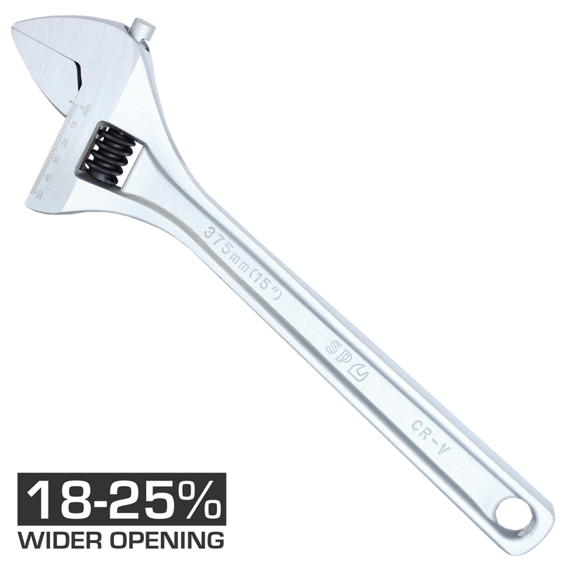 SP Tools Wrench Adjustable Premium Chrome 150mm SP18057
