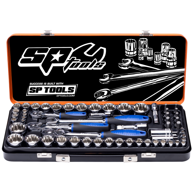 SP Tools SP20280 1/4", 3/8" & 1/2" Drive Socket Set -