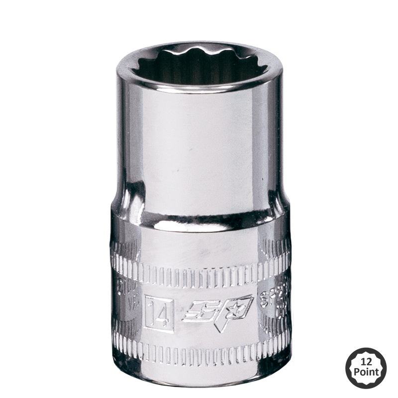 SP Tools Socket 1/2"Dr 12Pt Metric 15mm SP23015