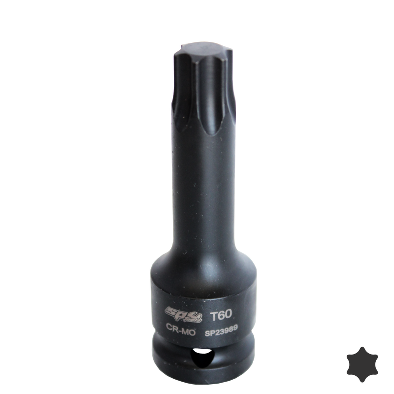 SP Tools Socket Impact 1/2"Dr Torx T60 SP23989