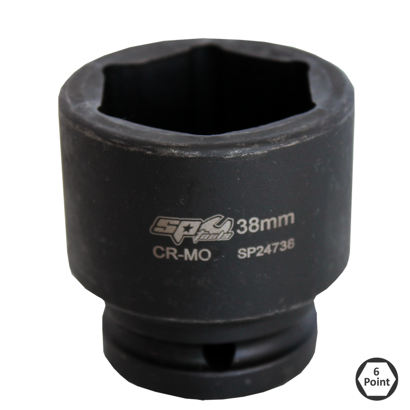 SP Tools Socket Impact 3/4"Dr 6Pt Metric 39mm SP24739