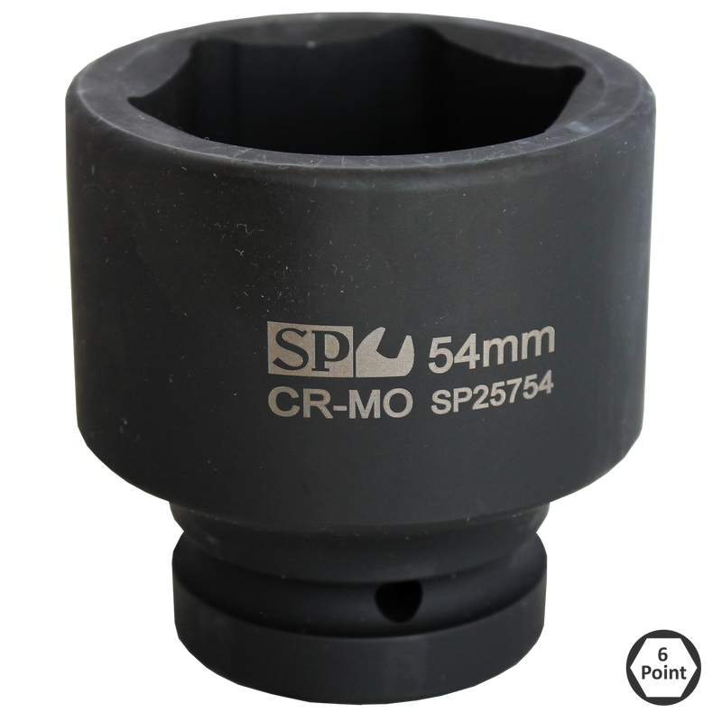 SP Tools Socket Impact 1"Dr 6Pt Metric 53mm SP25753