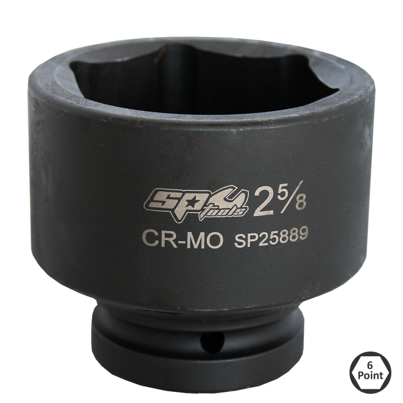 SP Tools Socket Impact 1Dr 6Pt SAE 1-1/8" SP25865