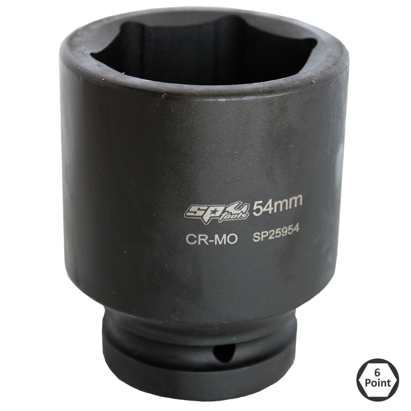 SP Tools Socket Impact 1"Dr 6Pt Deep Metric 37mm SP25937