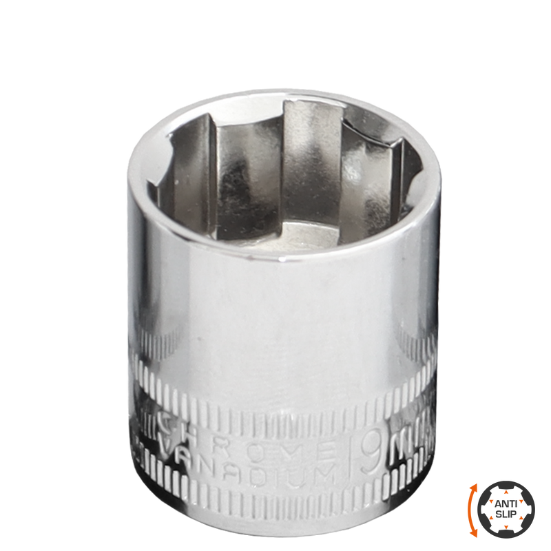 SP Tools Socket 3/8"Dr Xtreme Grip Metric 17mm SP33217