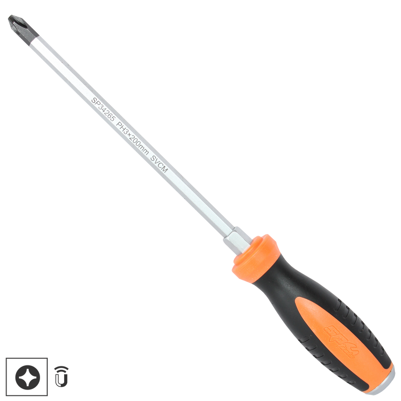 SP Tools Screwdriver Go Thru Phillips 2X150mm SP34262