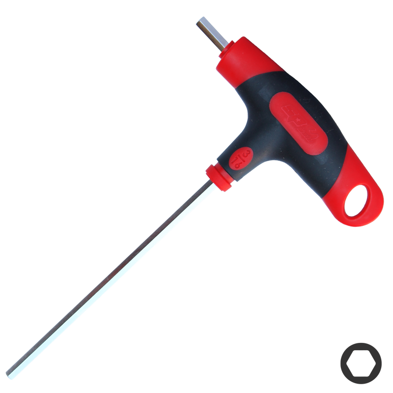 SP Tools 3/8in. SAE Two Way T-Handle Hex Key Set SP34761
