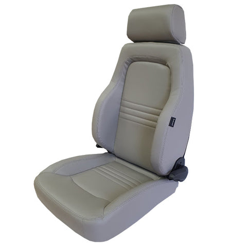 Autotecnica Adventurer 4X4 Seat PU Leather Grey Heated