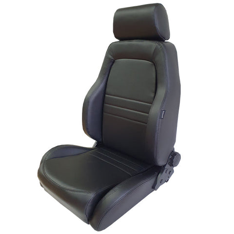 Autotecnica Adventurer 4X4 Seat PU Leather Black SP4X4LBK