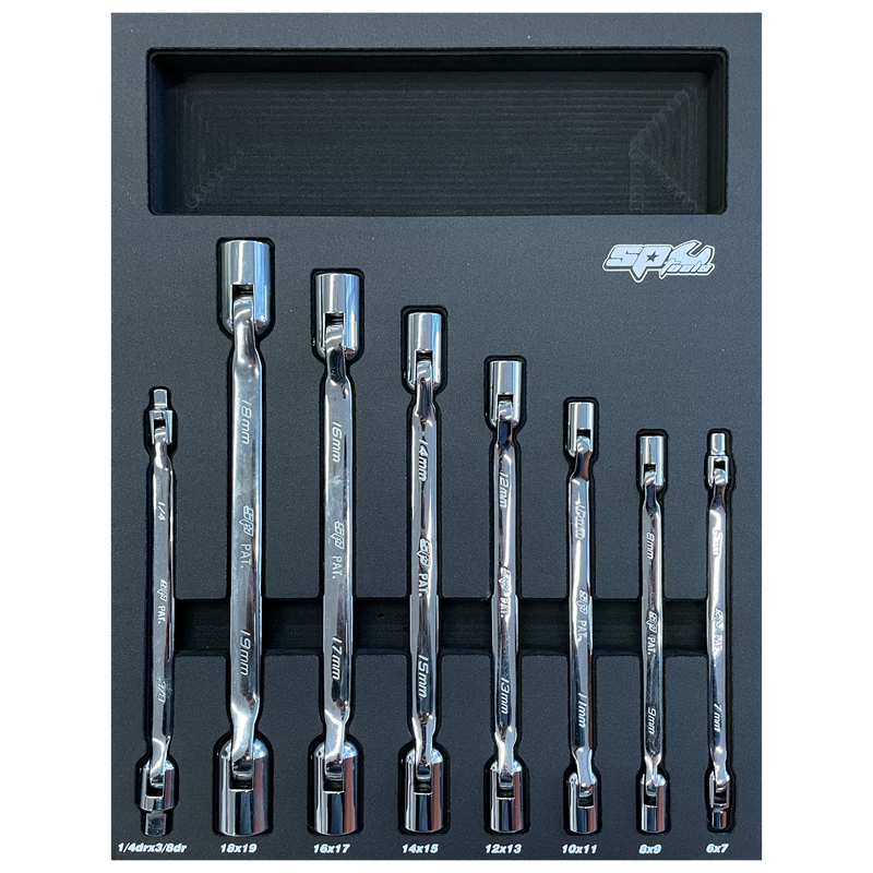 SP Tools Socket Set 8pc Flex Wrench SP50030