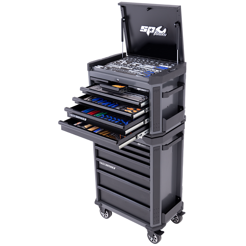 SP Tools 306Pc 14 Drawer Metric Tech Series Tool Kit