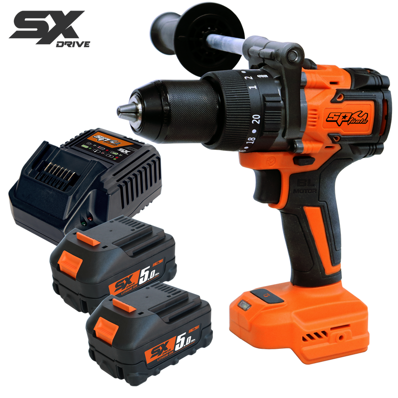 SP Tools Cordless - 18V Hammer Drill/Driver Brushless -