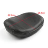 Honda Kawasaki Suzuki Touring Yamaha Black Generic Universal Backrest Cushion Pad
