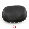 Honda Kawasaki Suzuki Touring Yamaha Black Generic Universal Backrest Cushion Pad