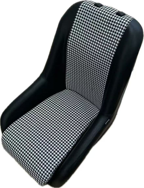 Autotecnica Sport Seat Classic Grey-Black PU Leather