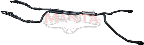 Manta SSMKRA0007 Dual 3in Full Exhaust with Extrac | Kren Offroad NZ