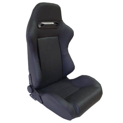 Autotecnica Sport Seat Semi Molded (Pair) SSP20BK