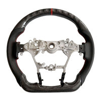 Fit For Toyota Hilux Revo SR N80 2015-2022 Carbon Fiber Steering Wheel Red Strip