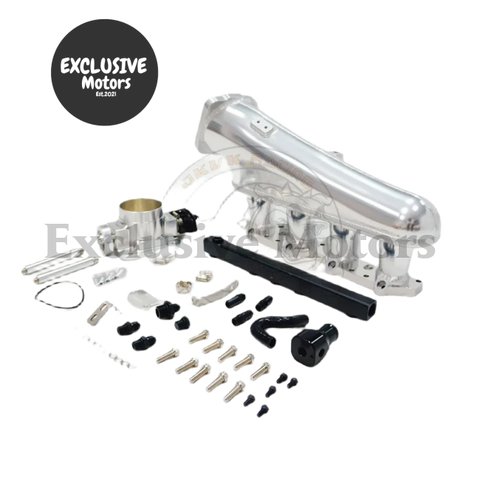 Nissan S14 SR20DET Intake Manifold w 76mm Throttle Body & Fuel Rail