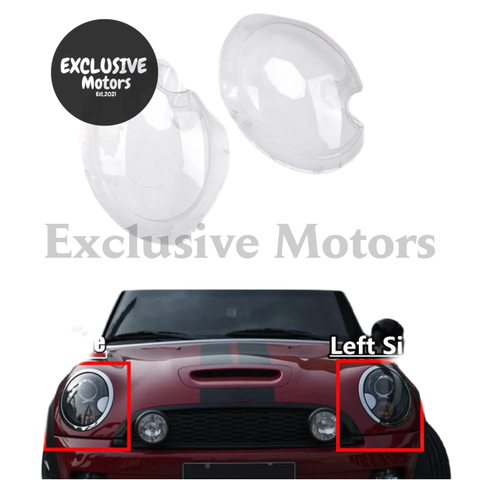 Mini R56 Cooper 2009-2013 Clear Headlight Covers