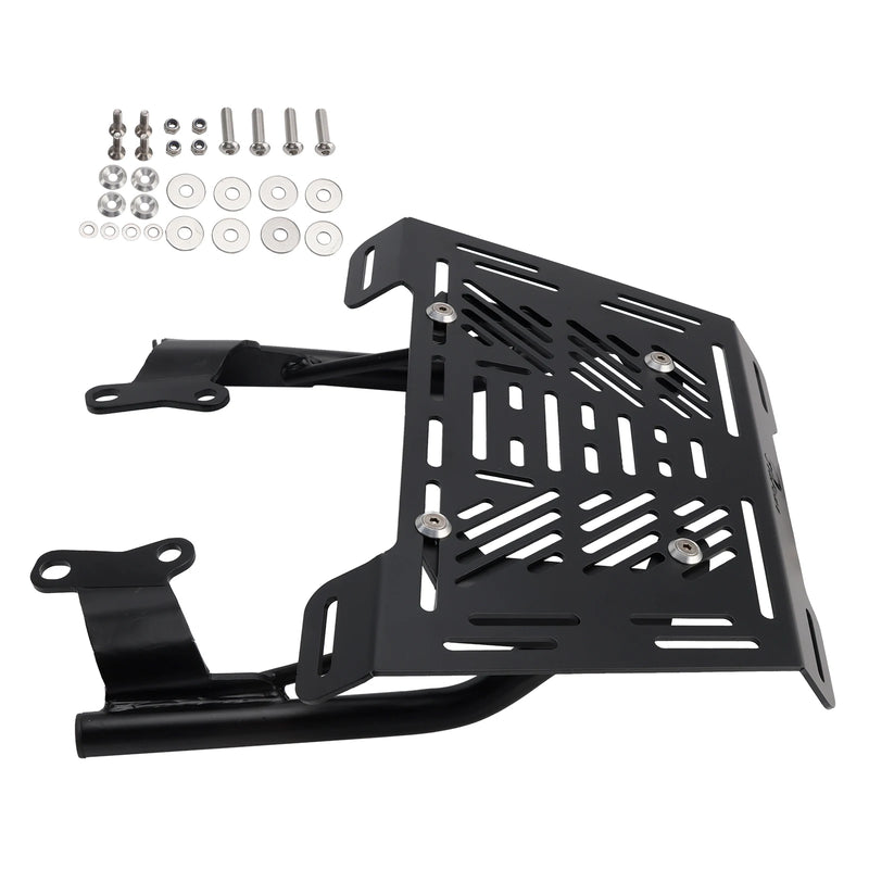 Powersports Pro BLACK SOFT LUGGAGE REAR RACK FOR HONDA NX 400 500 NX400 NX500 2024 2025
