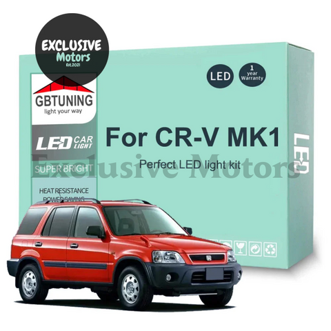 Honda CR-V MK1 8-Piece LED Interior Light Kit (1995-2001)
