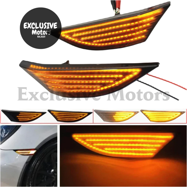Porsche 991 (2012-2019), 718 Dynamic Side Marker Turn Signal (2016-2022)
