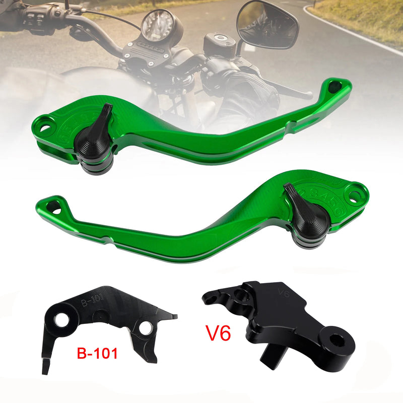 Powersports Pro CNC Short Clutch Brake Lever YAMAHA XSR900 XSR900GP MT-09 MT-09SP 2024-2025