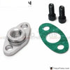 CNC Billet Turbo Oil Feed Flange 1/4 Restrictor Garrett T3/T4R Turbocharger
