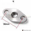 CNC Billet Turbo Oil Feed Flange 1/4 Restrictor Garrett T3/T4R Turbocharger