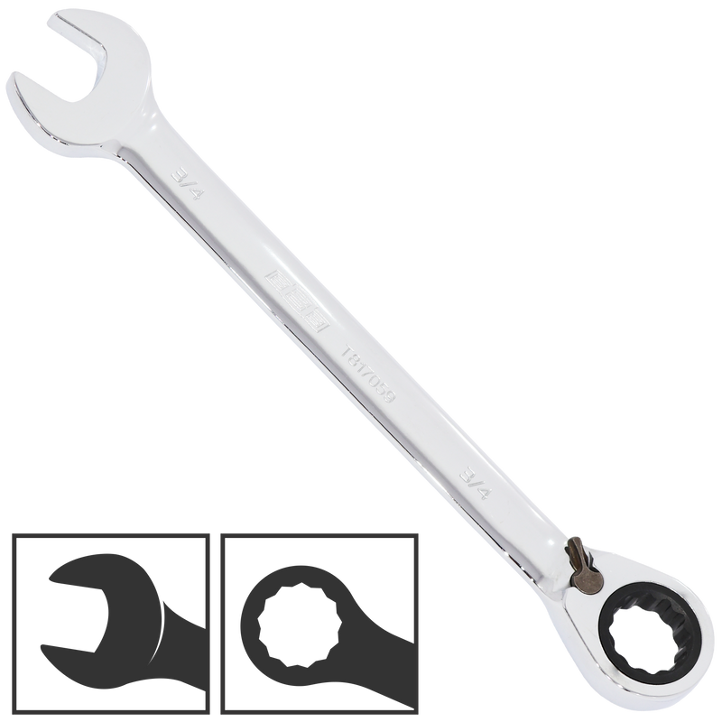 888 Tools by SP Tools Spanner Gear Reversible ROE SAE 3/4