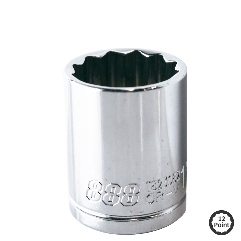 888 Tools by SP Tools Socket 1/2"Dr 12Pt SAE 13/16"