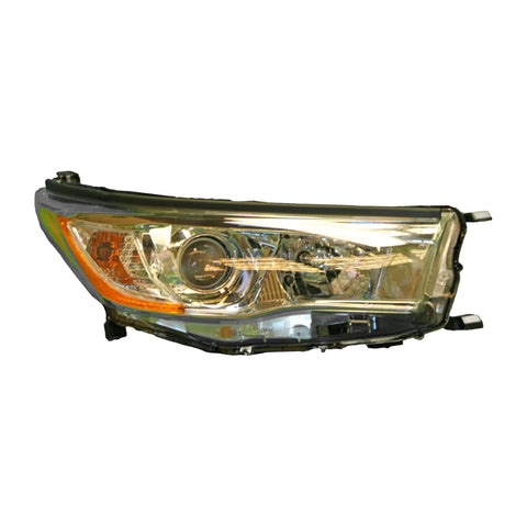 APG All Crash Halogen Head Lamp Drivers Side OEM Suits