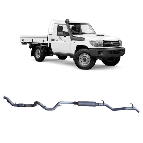 Redback Extreme Duty Exhaust 3in Turbo Back (With Cat &