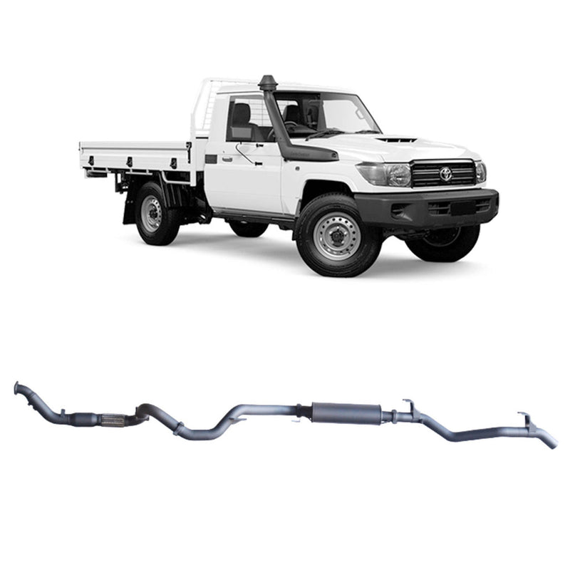 Redback Extreme Duty Exhaust 3in Turbo Back (With Cat &