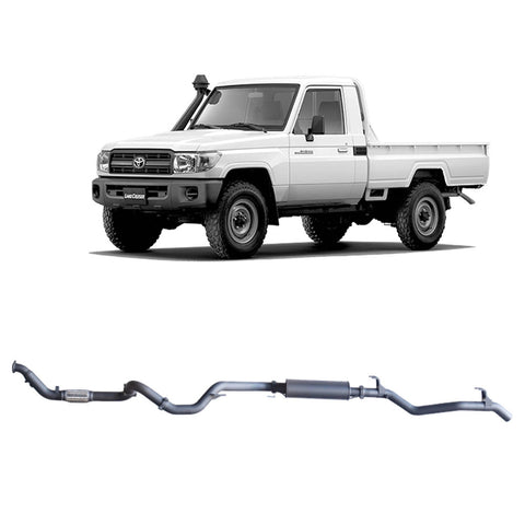 Redback Extreme Duty Exhaust 3in Turbo Back (No Cat With