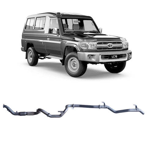 Redback Extreme Duty Exhaust 3in Turbo Back (With Cat &