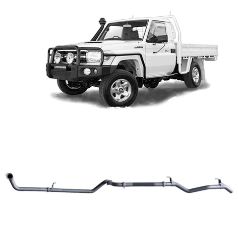 Redback Extreme Duty Exhaust 3in Dump Pipe Back (No Cat &