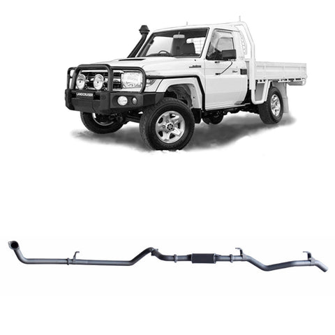Redback Extreme Duty Exhaust 3in Dump Pipe Back (No Cat