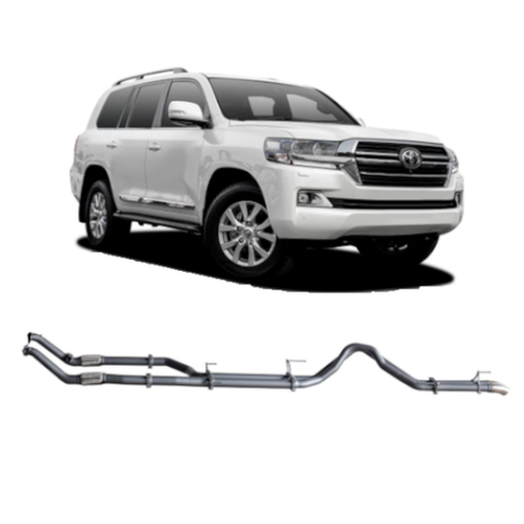 Redback Extreme Duty Exhaust 3in Twin Turbo Back (No Cat