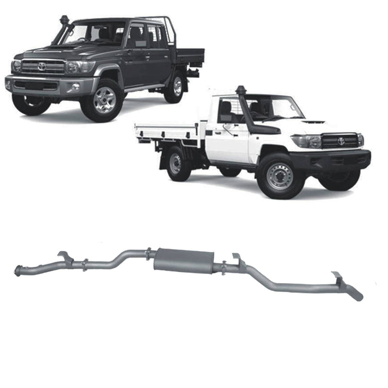 Redback Extreme Duty Exhaust 3in DPF Back (No Cat With